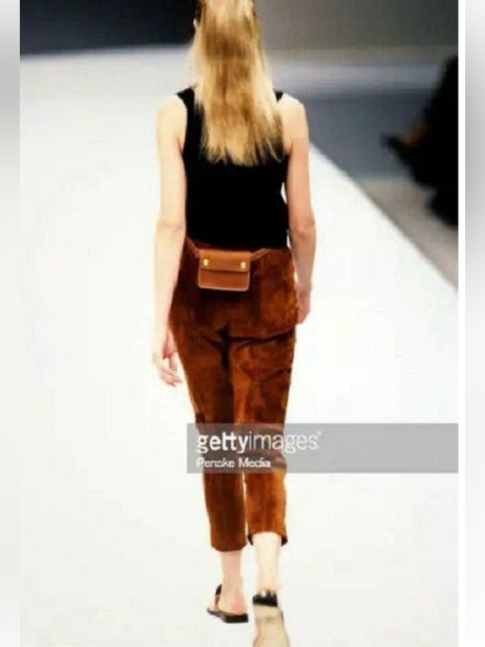 1984 Hermès Pochette Belt Bag / Fanny Pack in the iconic Hermès "Gold" VINTAGE - Picture 2 of 15